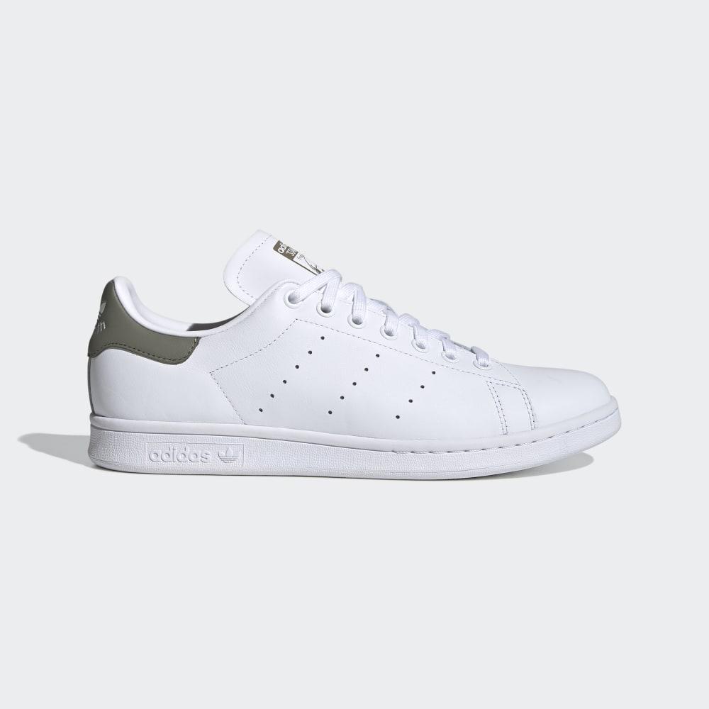 Adidas Men's Stan Smith Originals Shoes White/Green Ireland EF4479